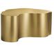 Meadow 36 X 14 inch Antique Brass Coffee Table