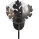 Chene 1 Light 9.5 inch Bronze and Antique Brass Wall Sconce Wall Light