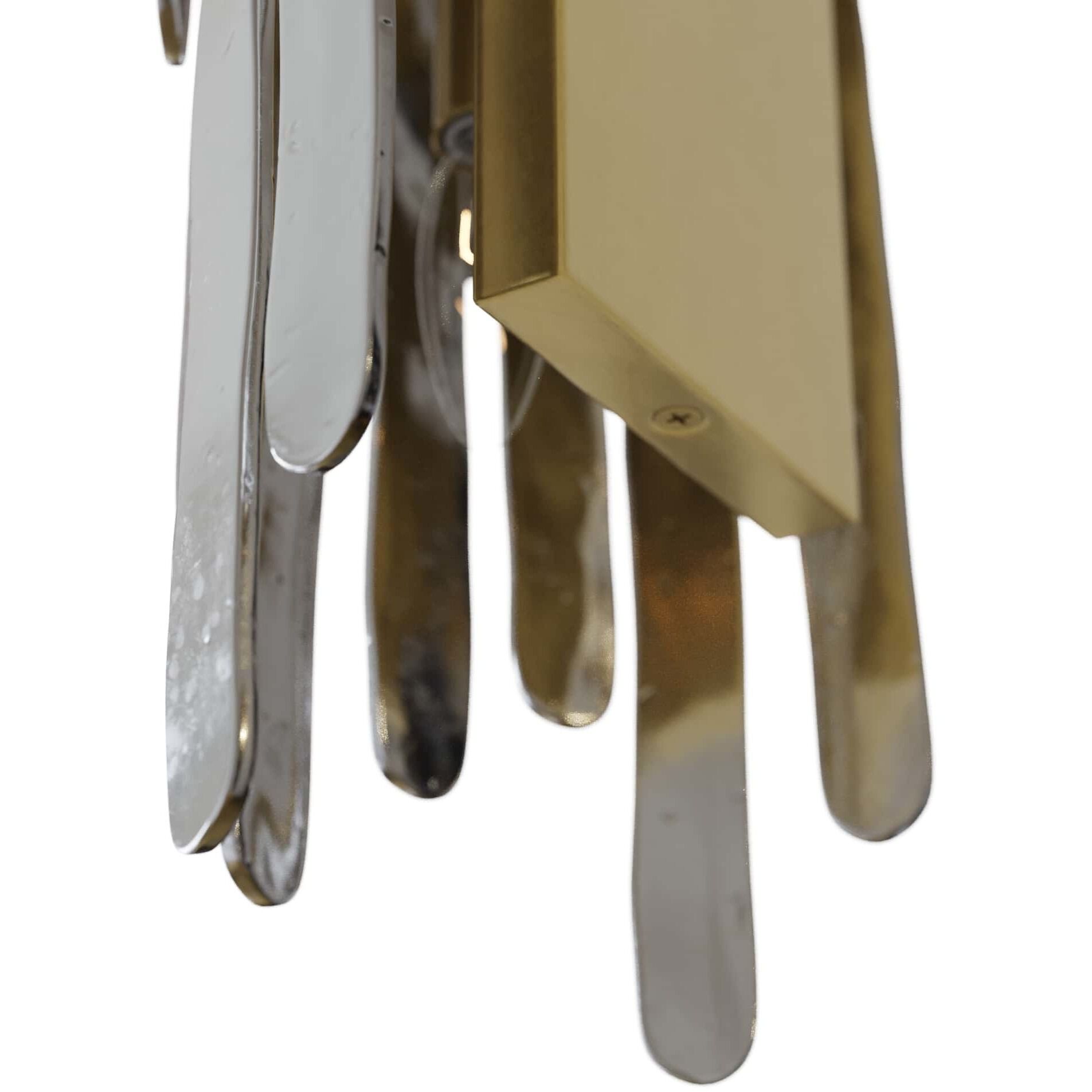 Raine 2 Light 9 inch Blue Smoke Luster ADA Sconce Wall Light