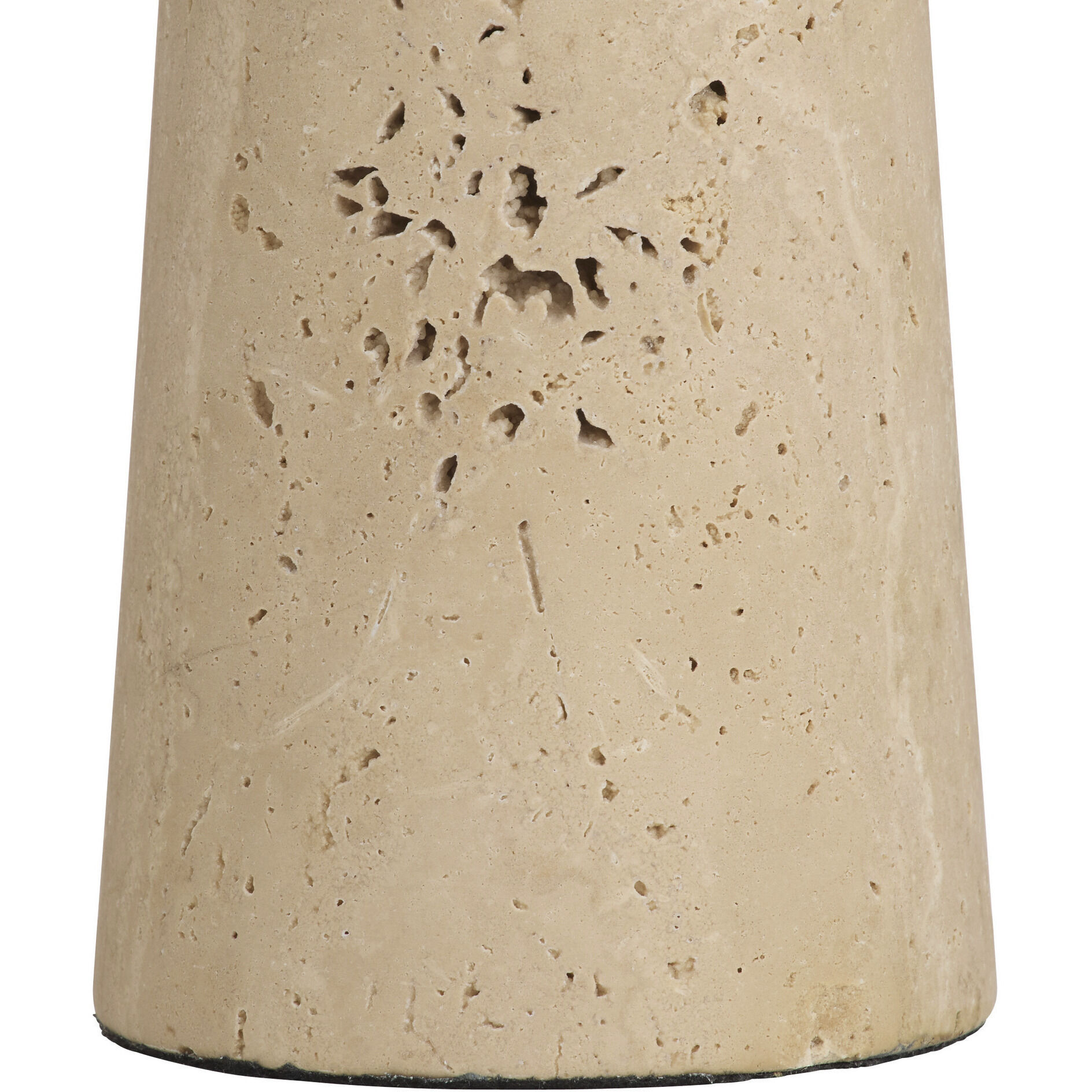 Sidney 34 inch 60.00 watt Natural Travertine and Bronze Table Lamp Portable Light