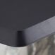Forgey 82 X 30 inch Verde Faux Marble and Ebony Dining Table