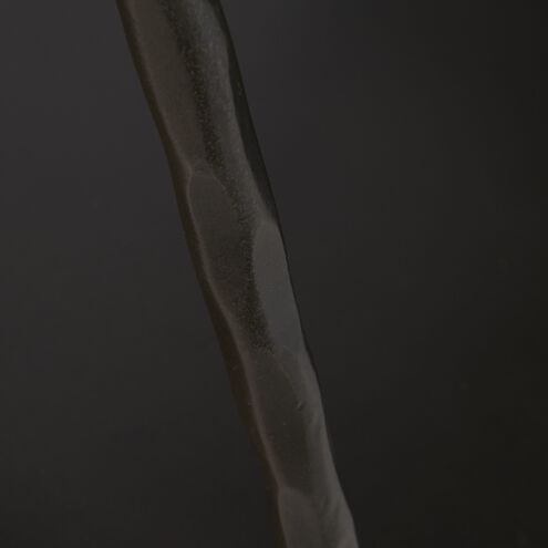 Darius Blackened Iron Log Holder