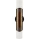 Exelsior 2 Light 3.5 inch Matte Swirl ADA Sconce Wall Light