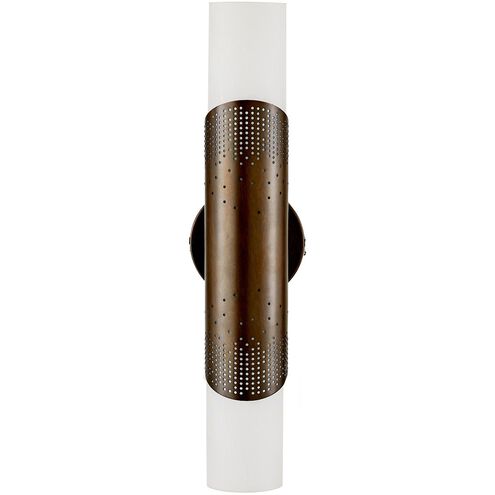 Exelsior 2 Light 3.5 inch Matte Swirl ADA Sconce Wall Light