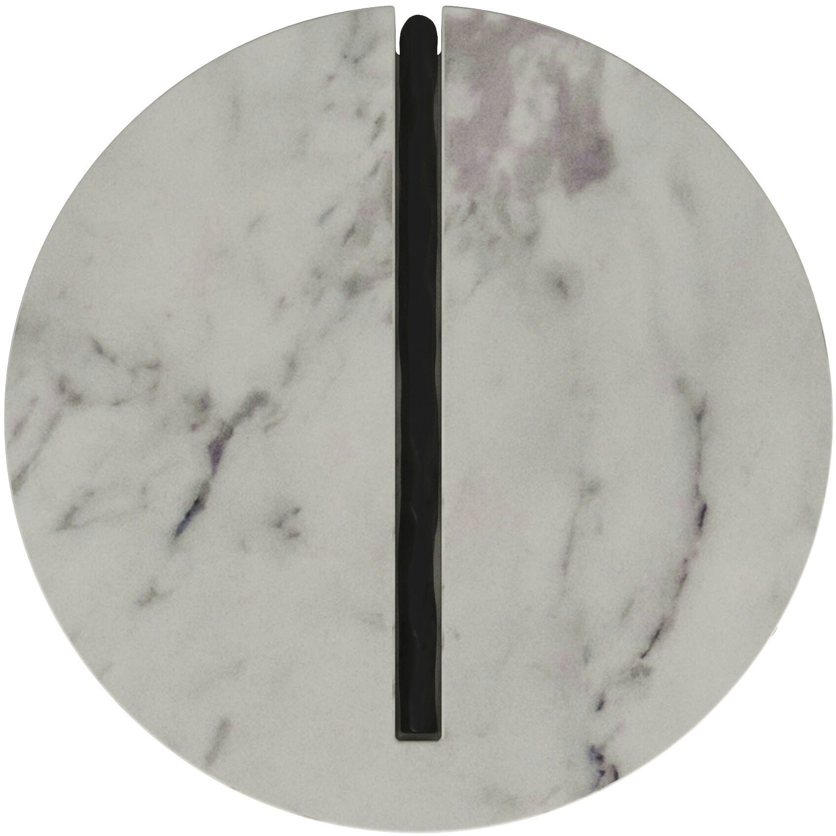 Atlas 24.5 X 18 inch White End Table