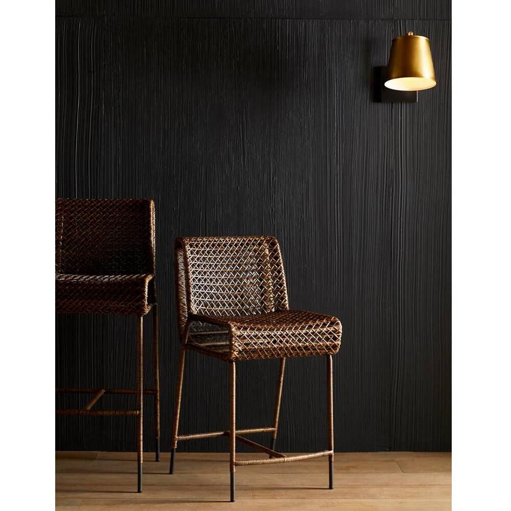 Watson 1 Light 8.5 inch Antique Brass/Oil Rubbed Bronze Sconce Wall Light, Essential Lighting