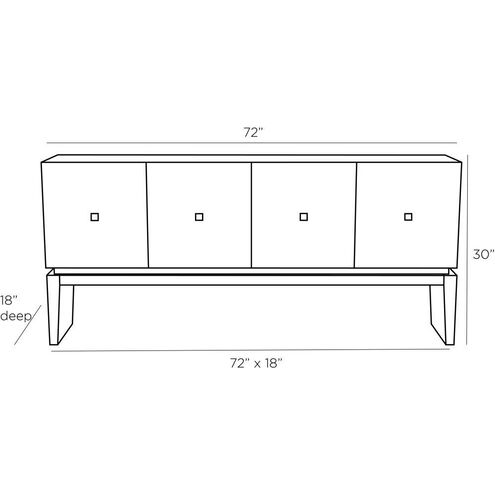 Renata 30 inch Sable Credenza