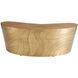 Glasgow 41.5 X 15 inch Antique Brass Coffee Table