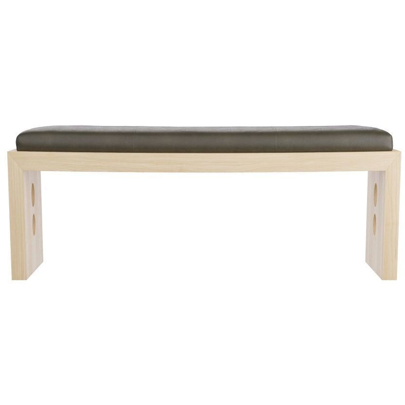 Raul 19 inch Graphite Bench