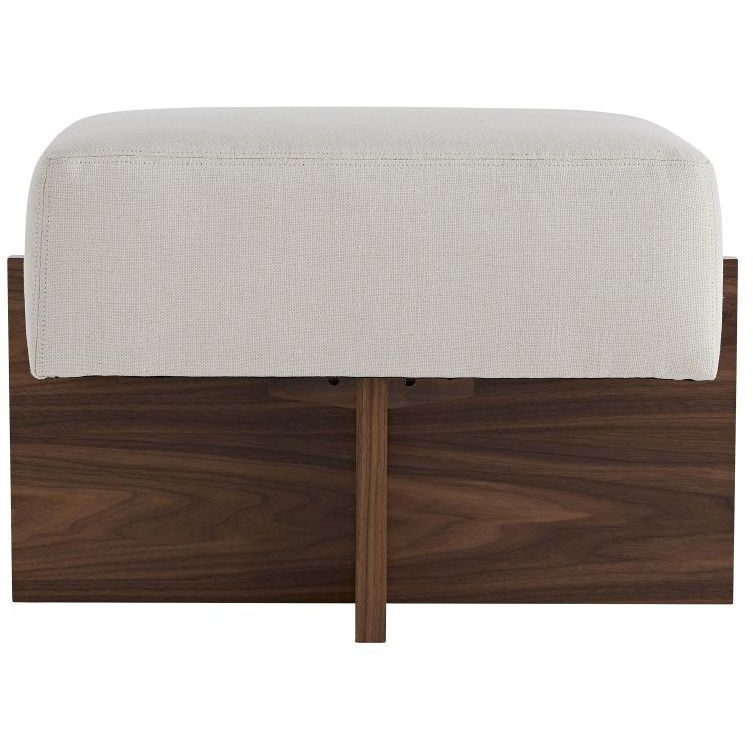 Tuck 16 inch Bone Ottoman