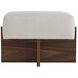 Tuck 16 inch Bone Ottoman