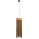 Fatima 1 Light 10 inch Vintage Brass Pendant Ceiling Light
