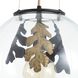 Chene 1 Light 12 inch Bronze Pendant Ceiling Light