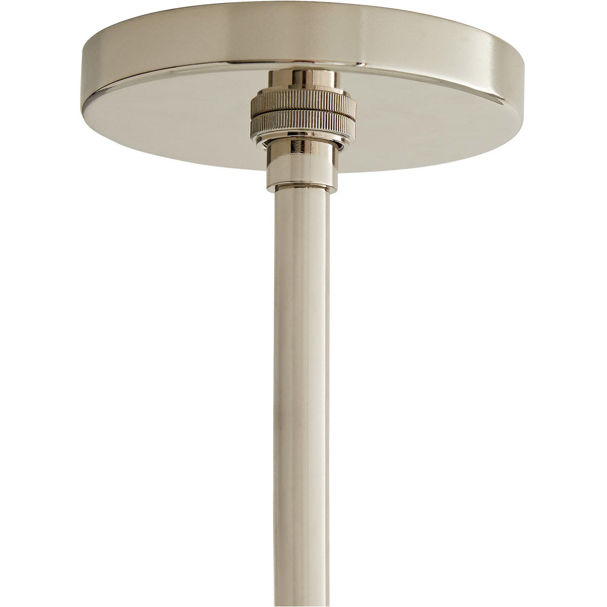 Tarbell 3 Light 20 inch Polished Nickel Semi-Flush Mount Ceiling Light, Essential Lighting