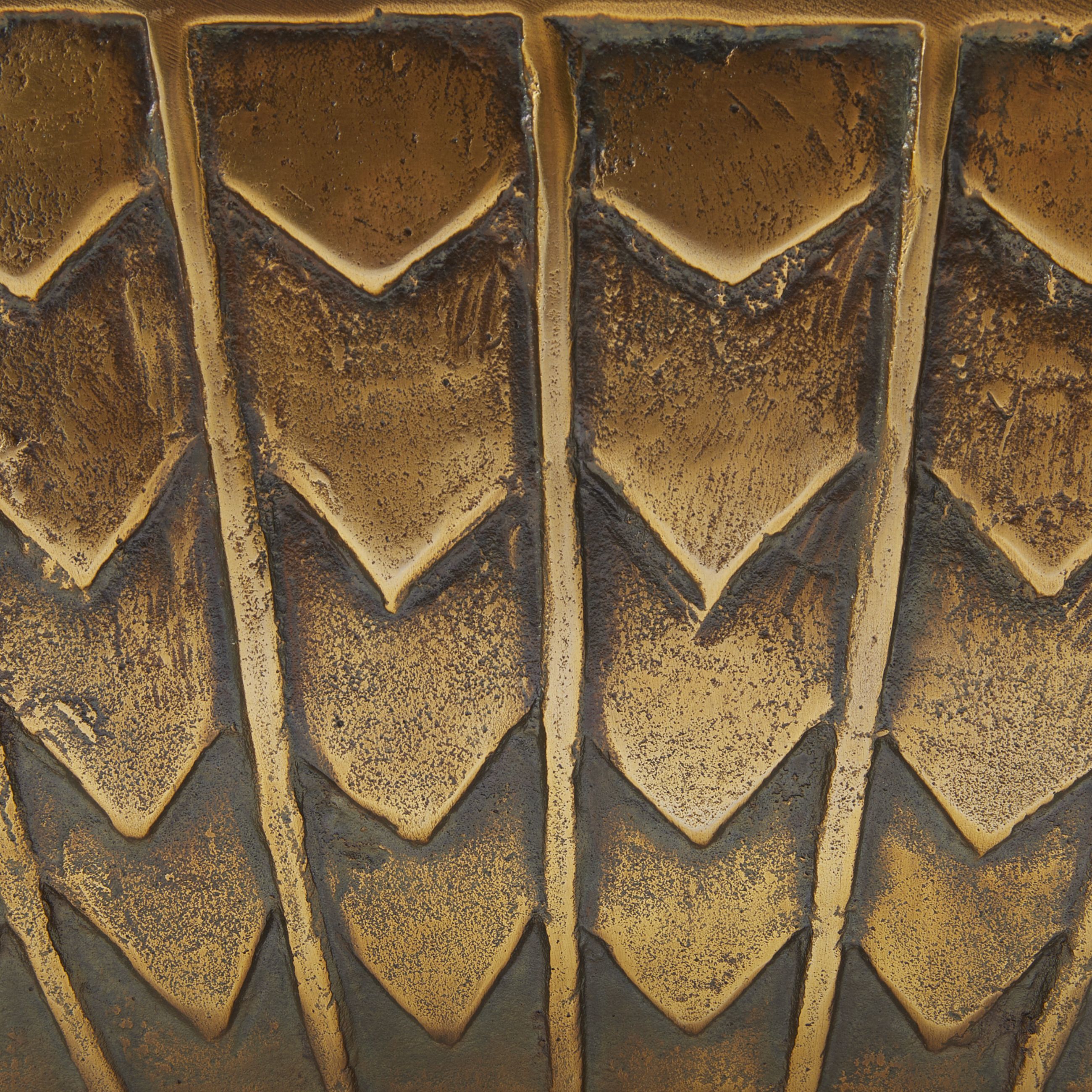 Ezekial Antique Brass Centerpiece