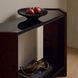 Argyle 52 inch Black and Santos Rosewood and Vintage Brass Console