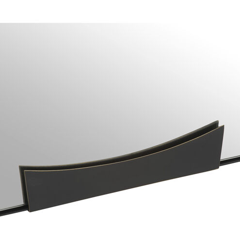 Kris 48.5 X 21 inch Bronze and Blackened Iron Mirror
