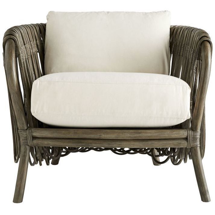 Strata White Lounge Chair