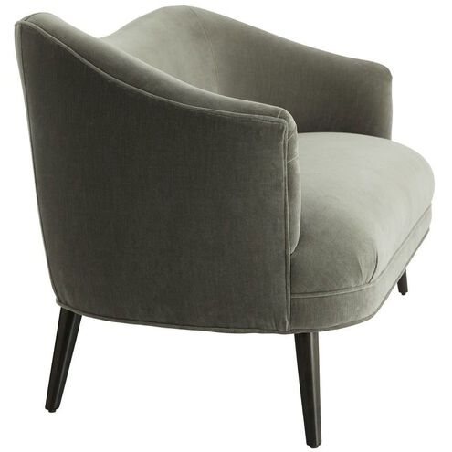 Duprey 30 inch Sharkskin Settee