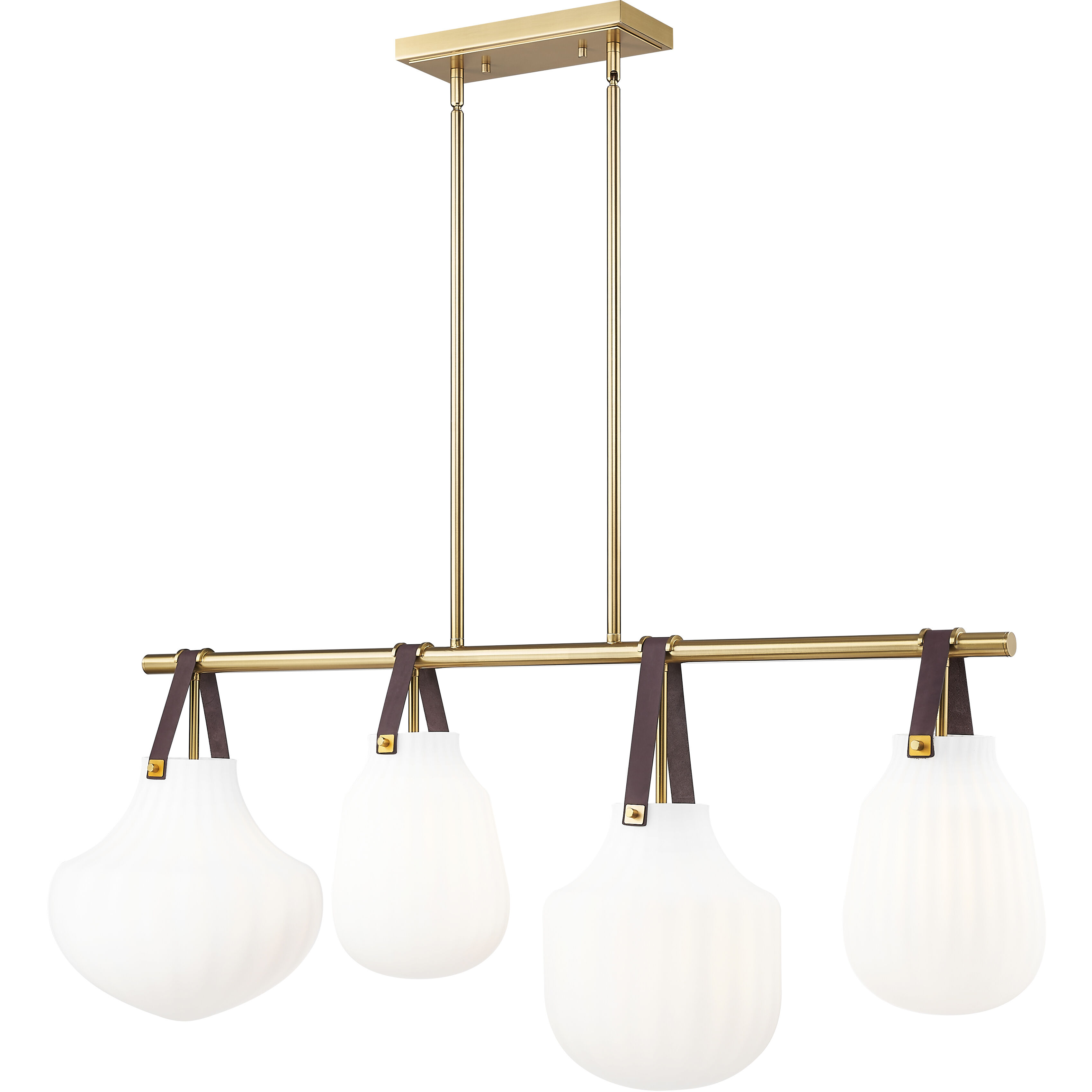 Newbury 4 Light 13.00 inch Island Light