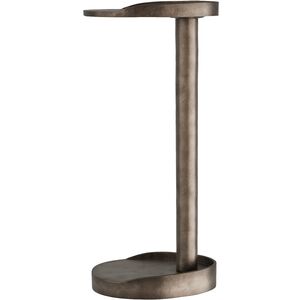 Slade 24 X 11 inch Graphite Drink Table