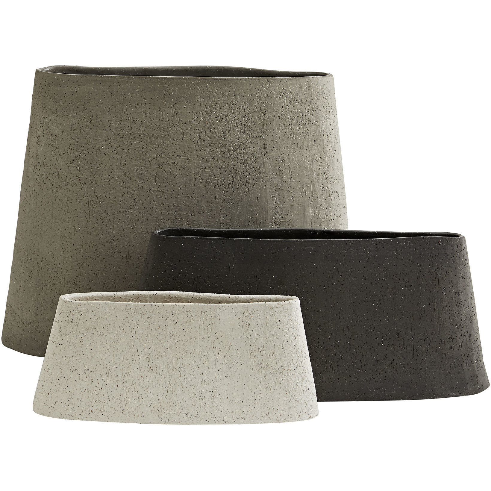 Hasta 16.5 X 13 inch Vases, Set of 3