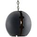 Hartland 1 Light 16 inch Matte Charcoal Pendant Ceiling Light