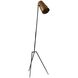 Draper 60.00 watt Blackened Floor Lamp Portable Light
