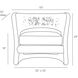 Palmeda 29 inch Textured Ivory Lounge Chair