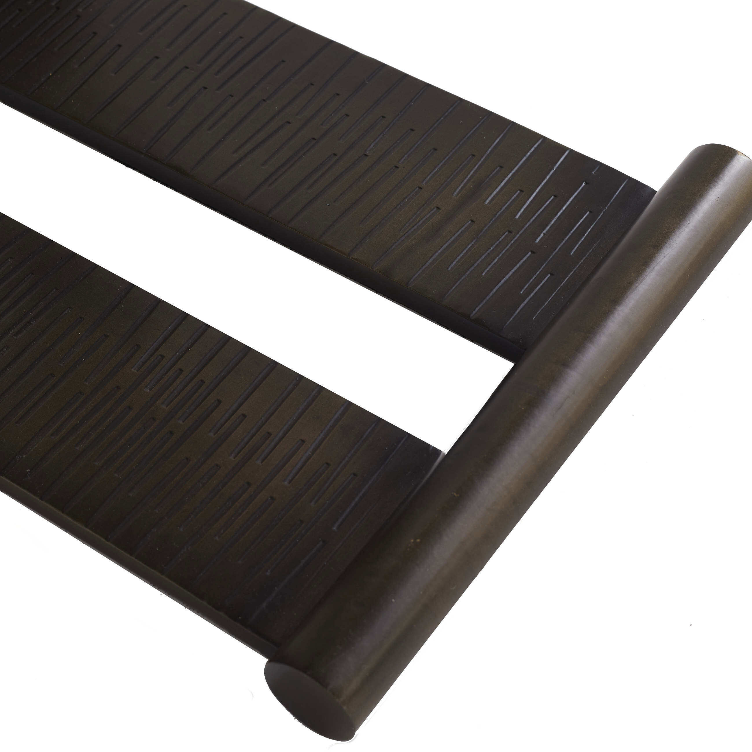 McClain 25.5 X 11 inch White Marble and Bronze Iron Accent Table