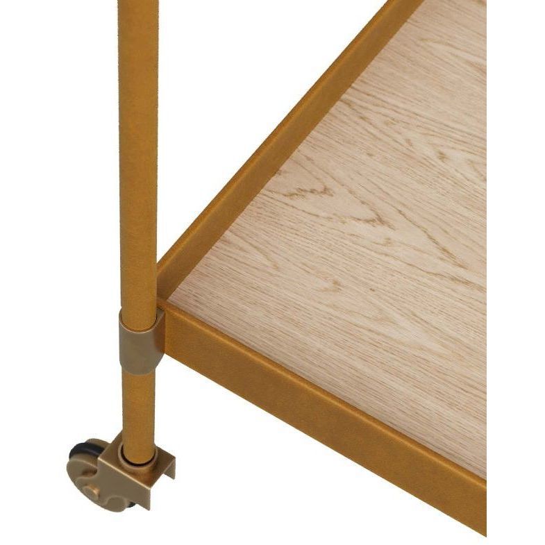 Sanders 33.5 inch Russet Bar Cart