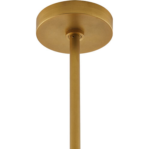 Starling 12 Light 27 inch Brushed Brass Chandelier Ceiling Light