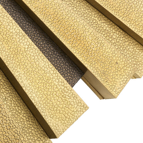 Luxembourg Antique Brass and Bronze Wall Plaque