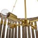 Dutchess 4 Light 32 inch Gold and Gray Chandelier Ceiling Light