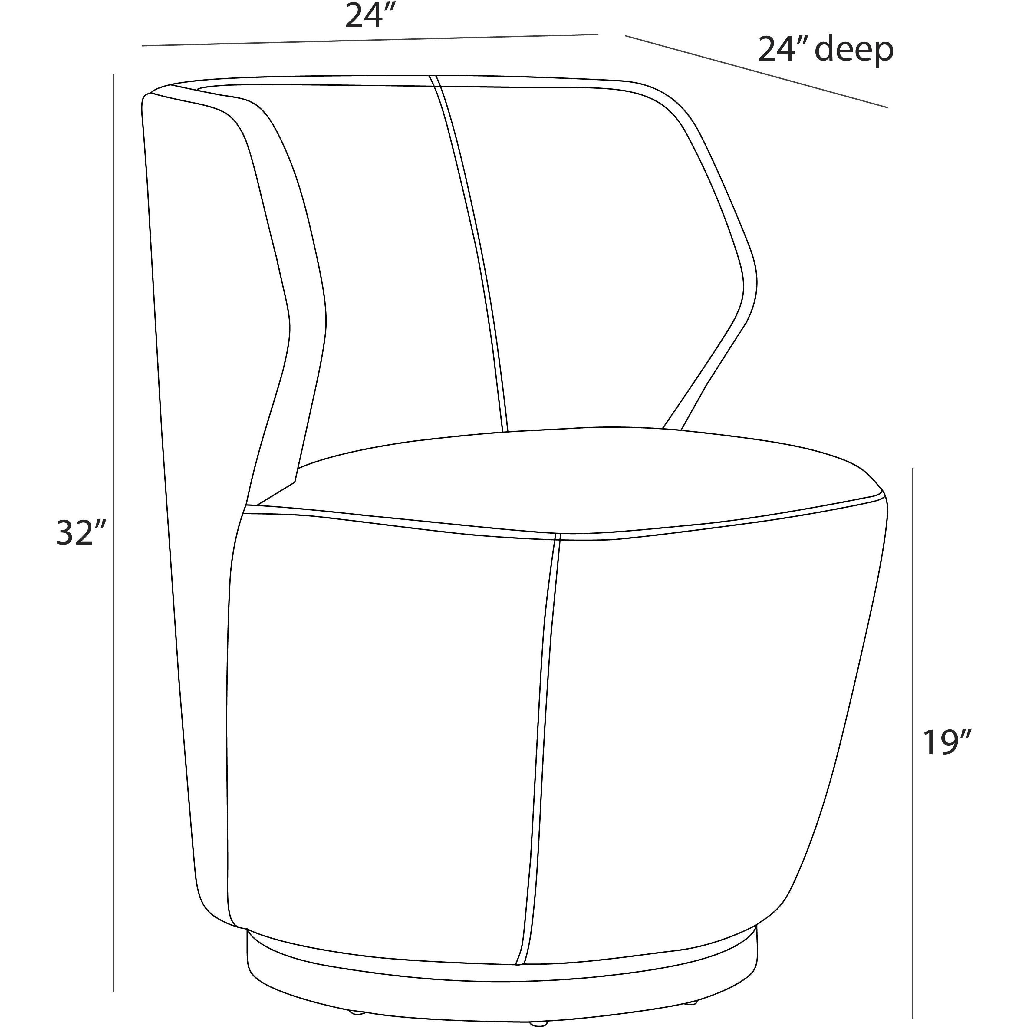 Poppy Forest and Champagne Chair