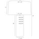 Darth 150.00 watt Bronze Table Lamp Portable Light