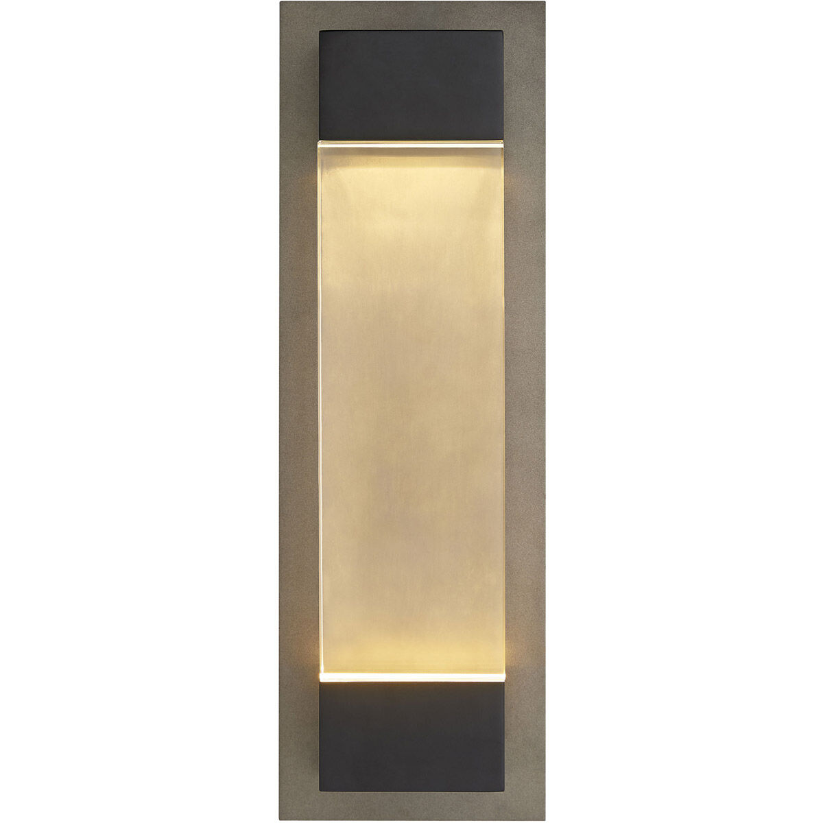 Charlie LED 19 inch Aged Brass Outdoor Sconce