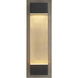Charlie LED 19 inch Aged Brass Outdoor Sconce