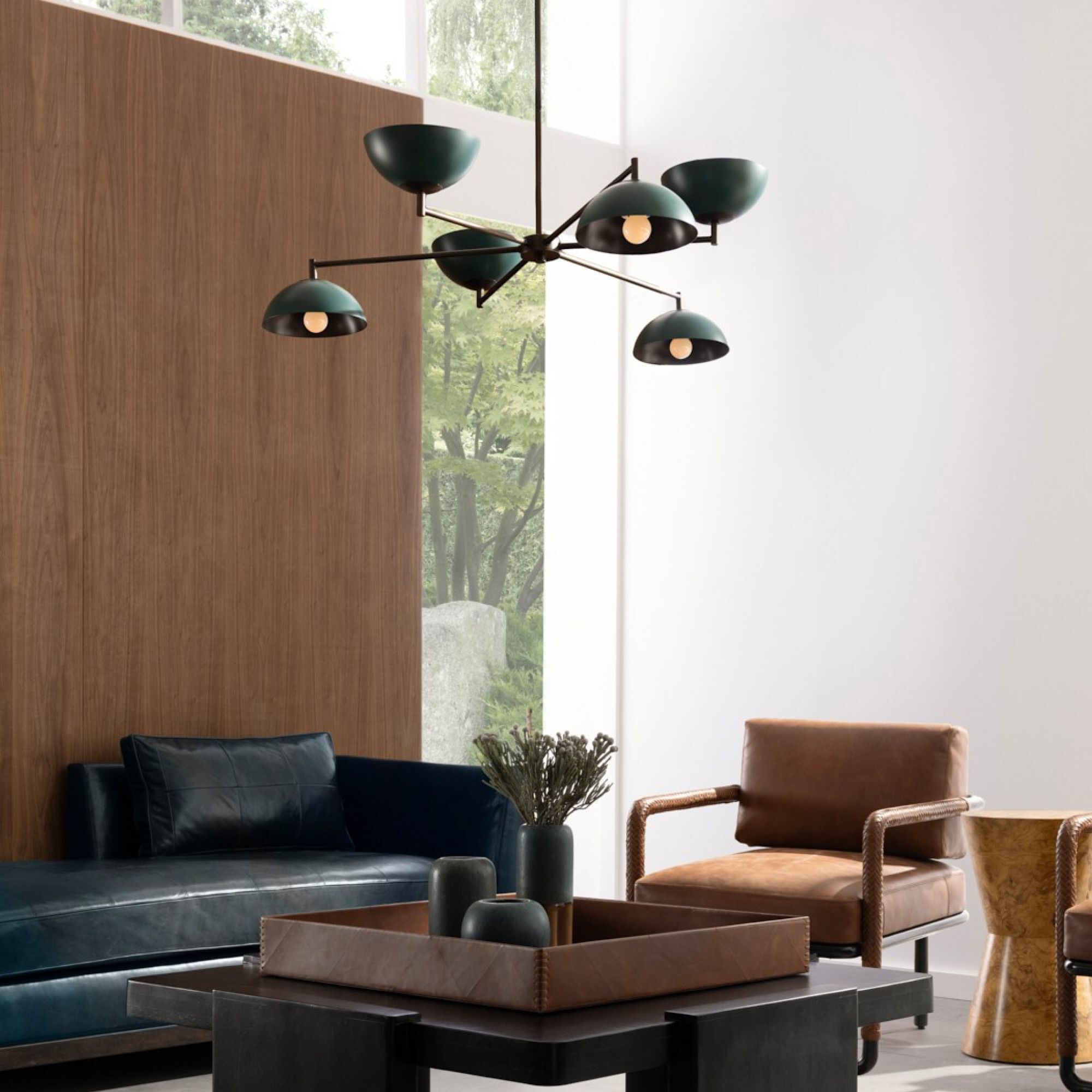 Evansville 6 Light 42 inch Aegean Chandelier Ceiling Light