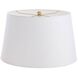 Henrietta 29 inch 150.00 watt Lunar Reactive and Antique Brass Lamp Portable Light