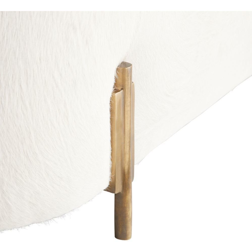 Justin 18.5 inch White Bench