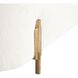 Justin 18.5 inch White Bench