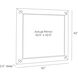 Calpini 42 X 42 inch Sable Mirror
