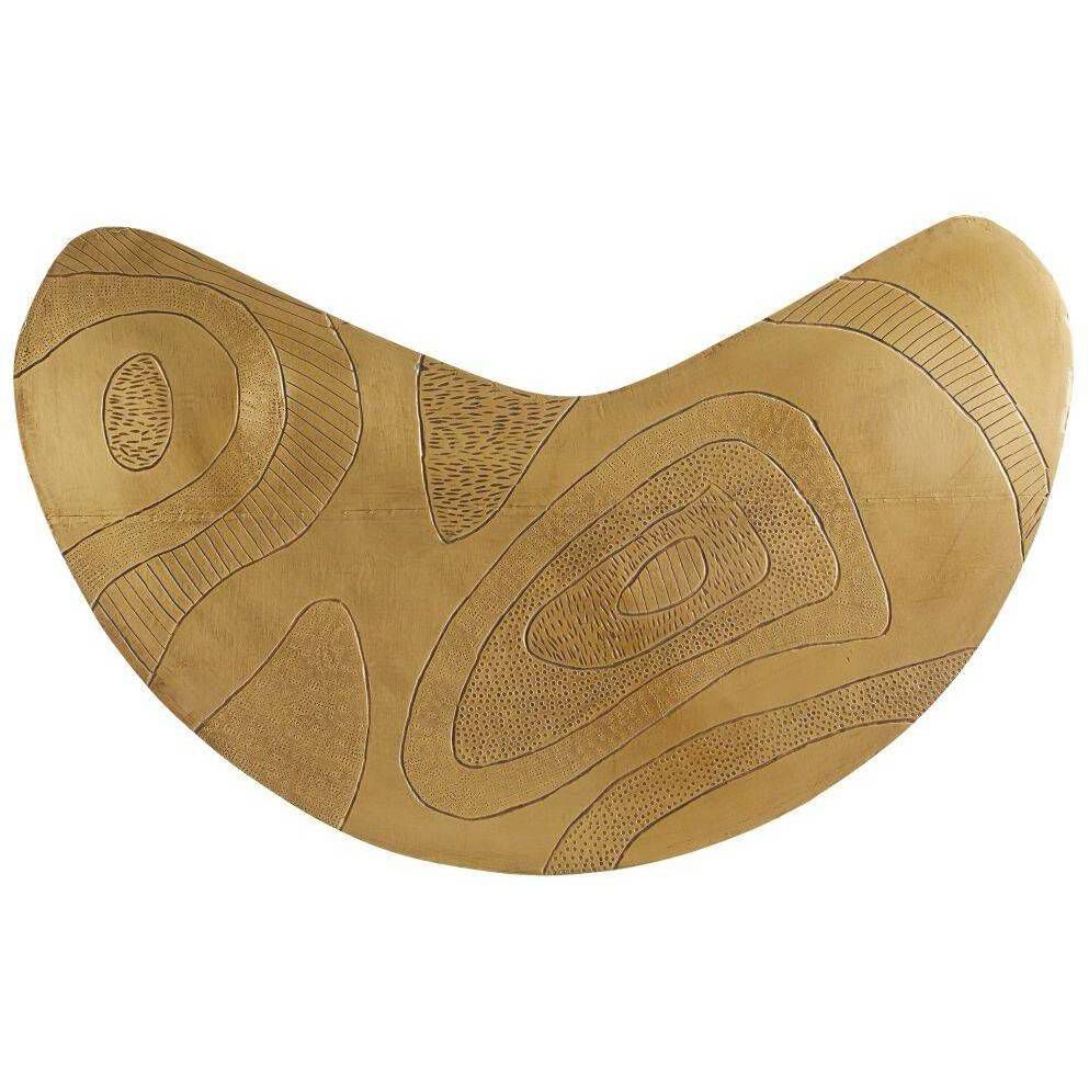 Glasgow 41.5 X 15 inch Antique Brass Coffee Table