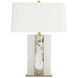 Uriah 28 inch White Table Lamp Portable Light