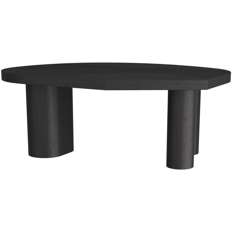 Tribal 55 X 16.5 inch Ebony Coffee Table