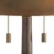 Fleetwood 59.5 inch 40.00 watt Vintage Brass, Aluminum Floor Lamp Portable Light