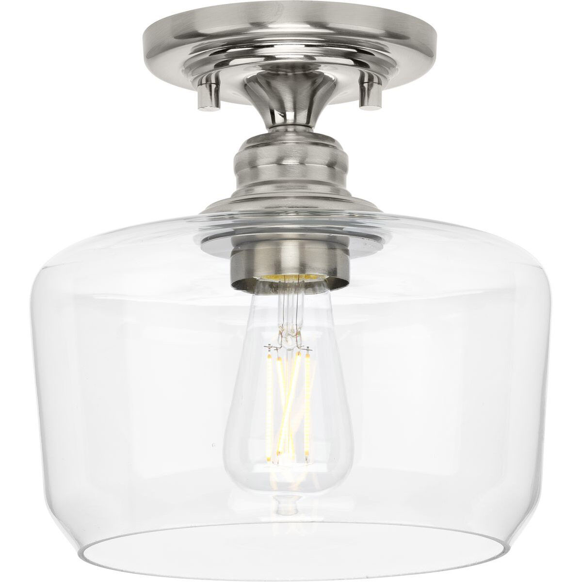 Aiken 1 Light 9.00 inch Flush Mount