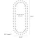 Gilcrest 70.5 X 30.5 inch Matte Ivory Mirror