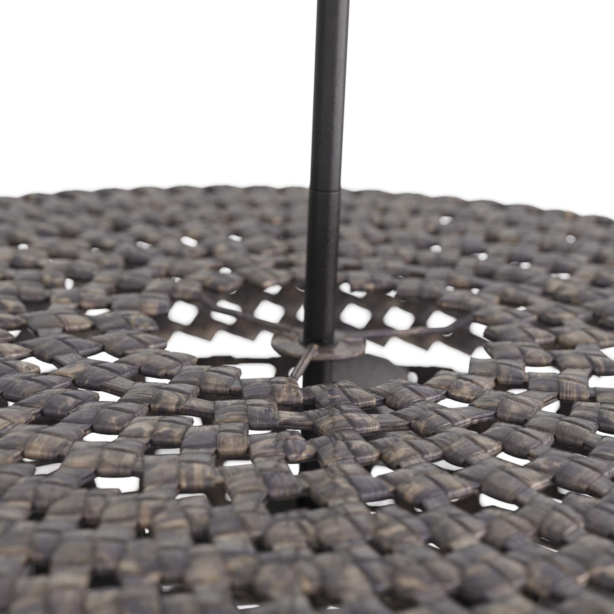 Valdez 3 Light 34 inch Dark Gray Washed Pendant Ceiling Light